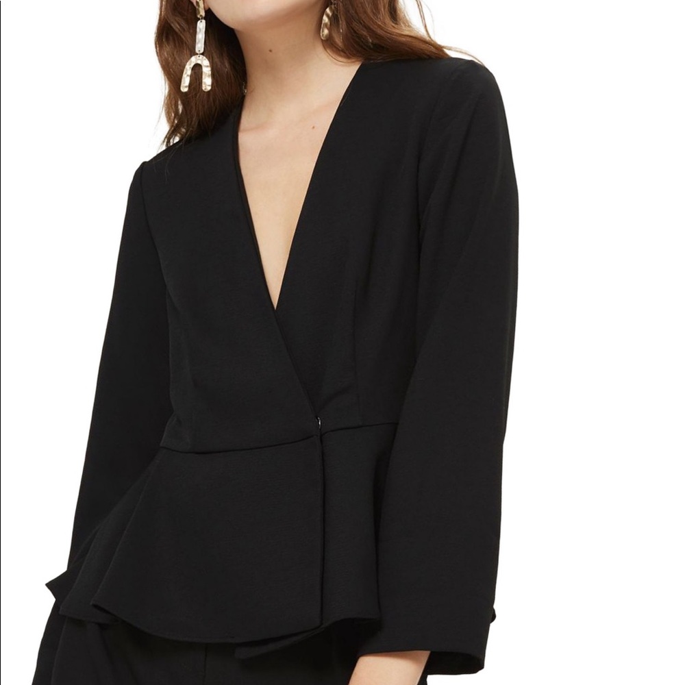 Topshop Crossover Blazer